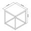 Strait Frame End Table