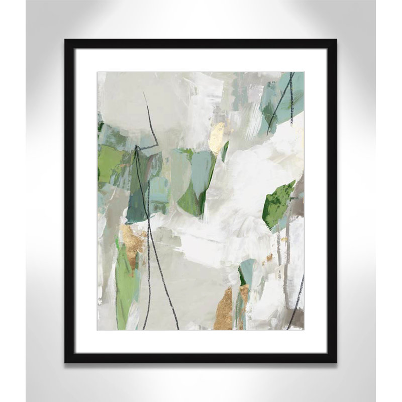 Enchanted Emerald Collection Enchanted Emerald I by Update Hi Res Image List Print, 25.5" H x 21.5" W x 1.25" D