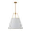 Luminaire suspendu fuselé en lin 4 lumières Nyjel-151244206-159815820-159815823