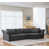 Tissu gris foncé