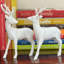 Figurines rustiques de renne, 8,5 pouces