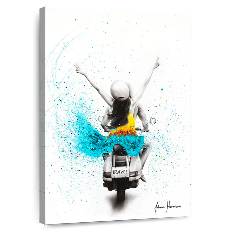 Le voyage vous attend, H 45 po x l 30 po