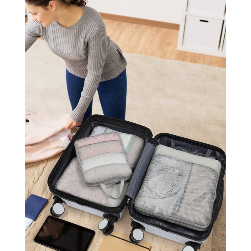 Rebrilliant Fabric Storage Bag, Grey