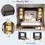 Lit escamotable avec tablettes, tiroirs, bureau et DEL Murphy