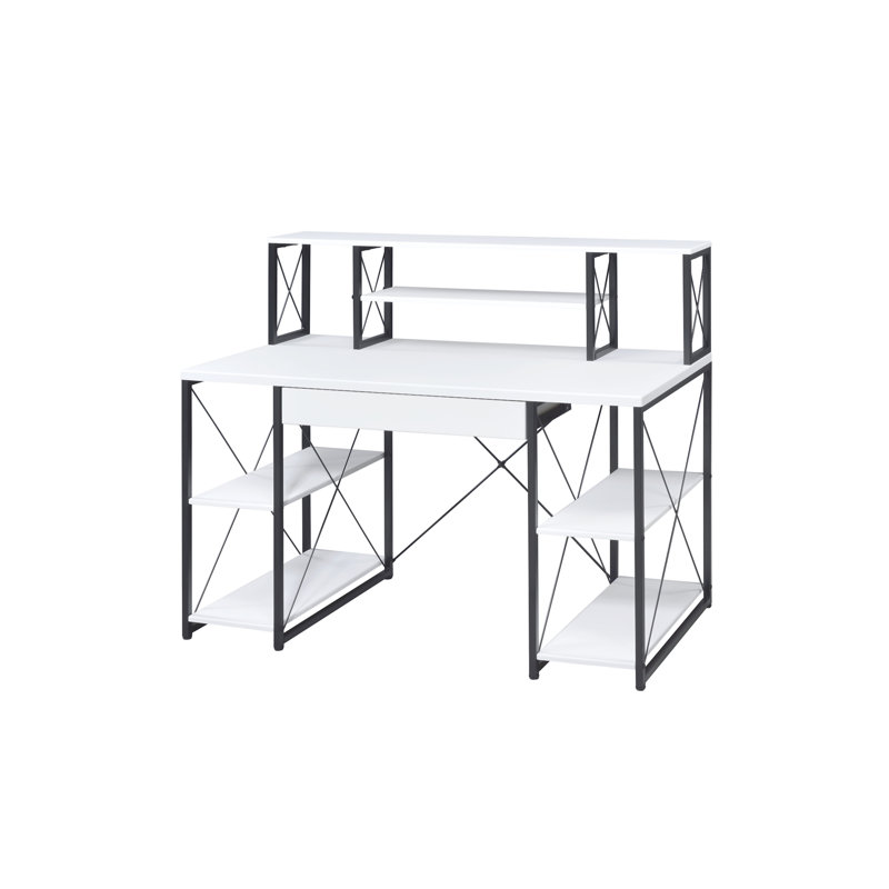 Bureau d'écriture Amiel, Blanc/Noir