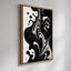 Art mural encadré abstrait rétro antique classique pour chambre à coucher-1309771660-1309771659