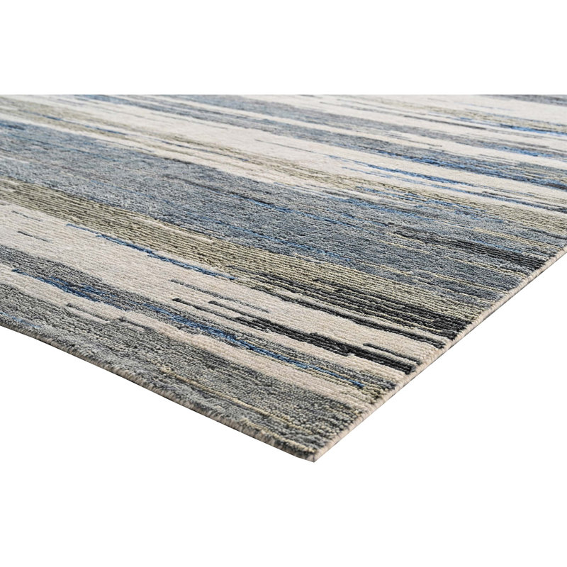 Moroccan Handmade Wool Area Rug, Rectangle 9' x 12'