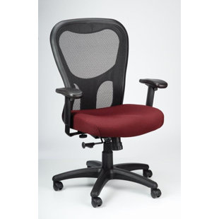 Chaise de bureau pivotante à dossier en maille Tempur-Pedic TP9000
