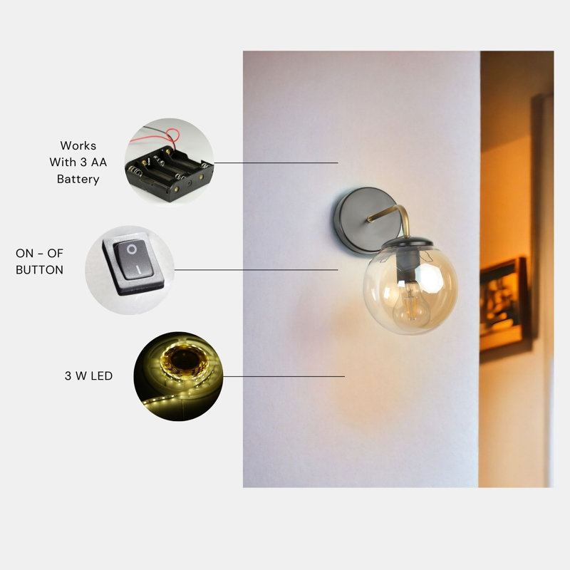 Lebo LED Wallchiere