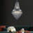 11-Light Crystal Chandelier Light, Gold Or Chrome Finish For Dining Room, Living Room Or Entryway (No Bulbs)-33462982