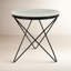 Haley Marble End Table-127712066