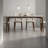 Rectangular Rock Slab Solid Wood Dining Table-1000790503