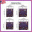 Couvre-lit matelassé à motif floral mauve toutes tailles-126120449