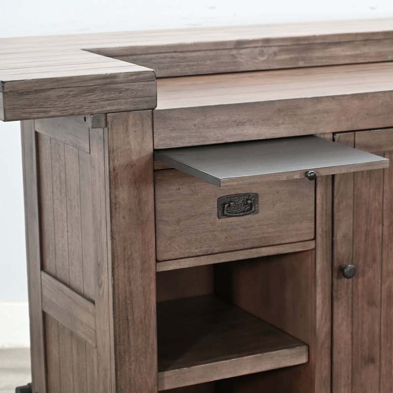Gridley 80'' Home Bar, Buckskin