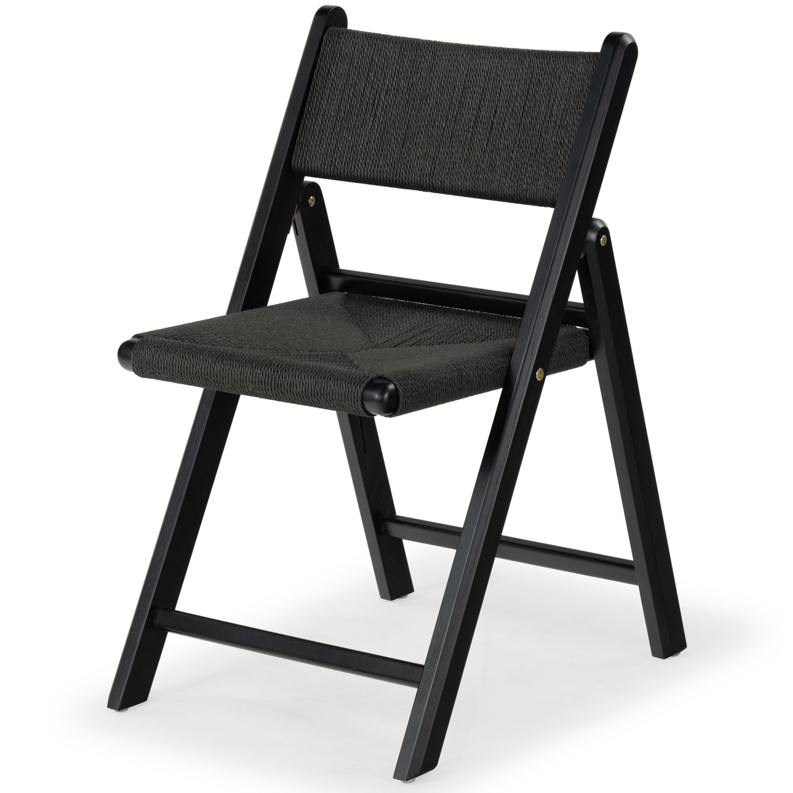 Letta Folding Chair, Black