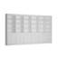 Bibliothèque de rangement H 78,7 po x l 142 po avec 6 tablettes et 4 tablettes-245182079