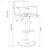 White Adjustable Height Bar Stool And Chrome