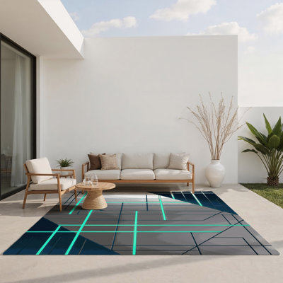 Tapis intérieur et extérieur Astral Echo