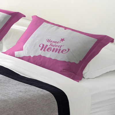 Pink/Violet/Purple/Blue/Teal/Green/Yellow/Orange/Red/Gray/Black Polyester Microfiber Piece Sham