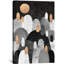 «Little Land of Pebbles by Night», impression sur toile tendue-72699465-72699466-72699467
