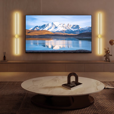28" LED Wall Sconces With DIY Rotatable Lamppost Wall Light
