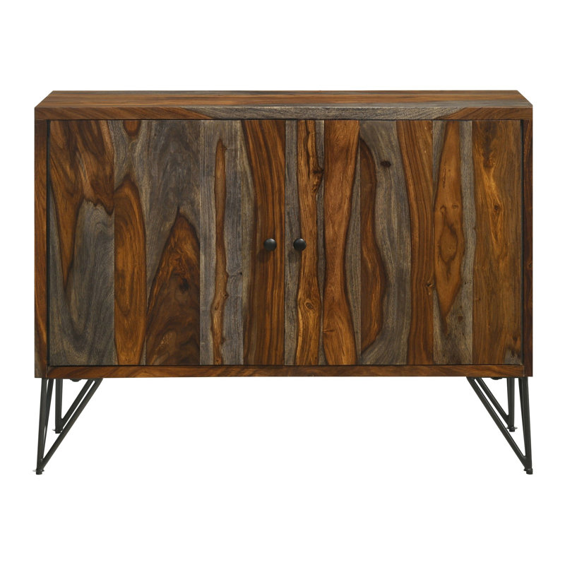 Komomo Sheesham Gray 2 - Door Accent Cabinet