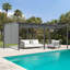 Pergola en aluminium avec auvent Aoodor-97922609-86865222