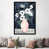Toile avec cadre noir sélectionné