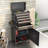 Tool Chest, 5-Drawer Rolling Tool Chest With Locking System & Detachable Top, Drawers for Garage Warehouse Repair Shop