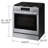 Bespoke 6.0 cu. ft. Smart Slide-In Gas Range with Illuminated Precision Knobs in Stainless Steel-123855755