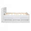 Lit plateforme avec tête de lit, USB, lit gigogne simple et 3 tiroirs-1857888734-1857888735