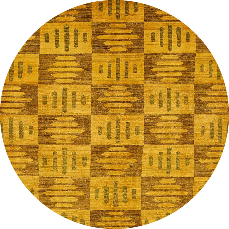 Tapis abstrait moderne 330, Rond 4 pi