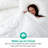 All Season 750in³/oz Fill Power Down & Feather Blend Comforter, Lightweight Duvet Insert, White-91483503