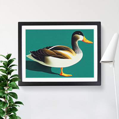 Enlightened Duck - Single Picture Frame Print
