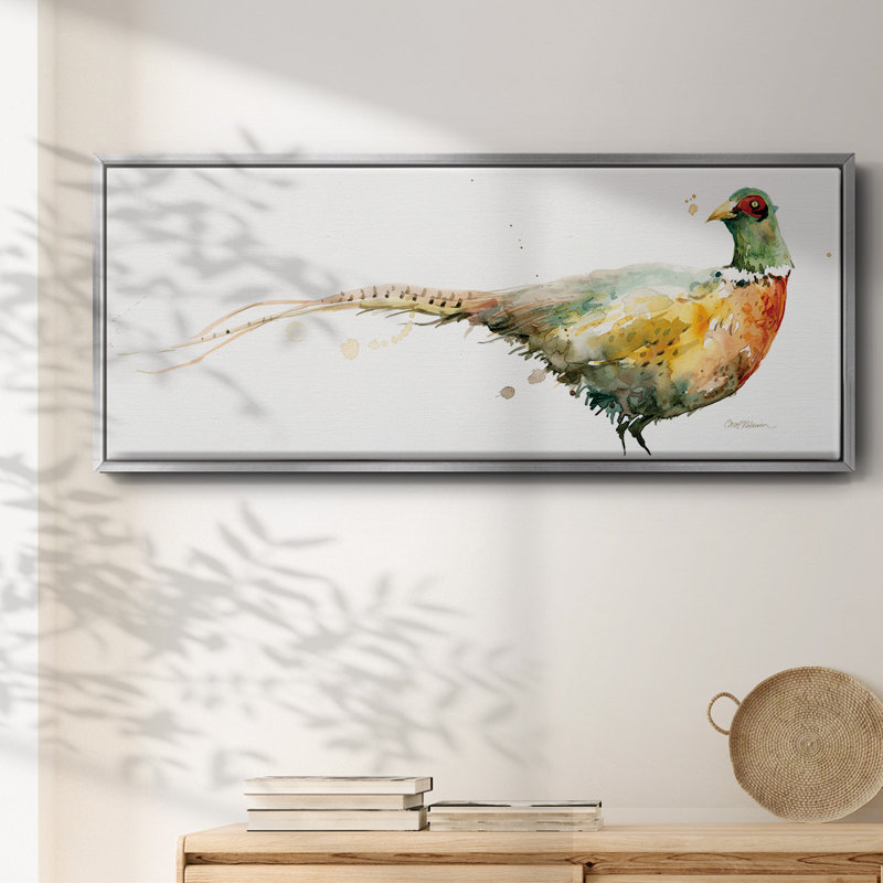 Harvest Pheasant- Framed Canvas
