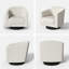Fauteuil demi-tonneau pivotant Corduroy-114216163