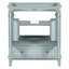 Meuble-lavabo 30 po sans lavabo Moretz, base seulement, armoire de salle de bain multifonctionnelle avec portes et tiroir, tablette réglable-2100398002