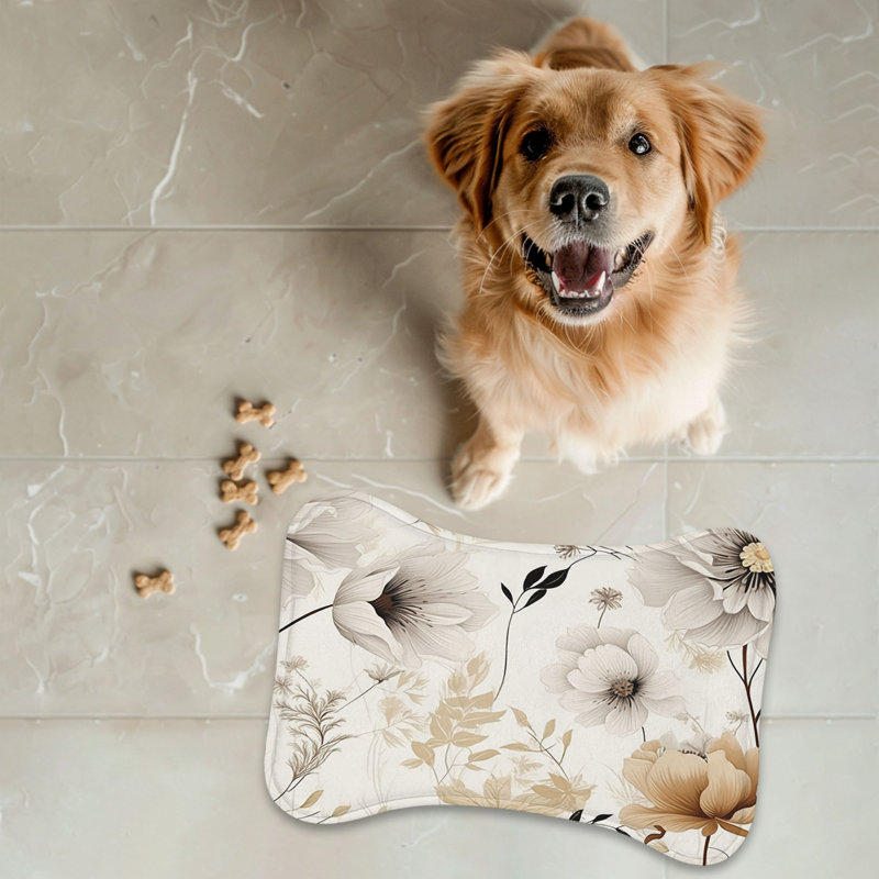 Tapis rustique en os 1 pièce Rustic Botanics