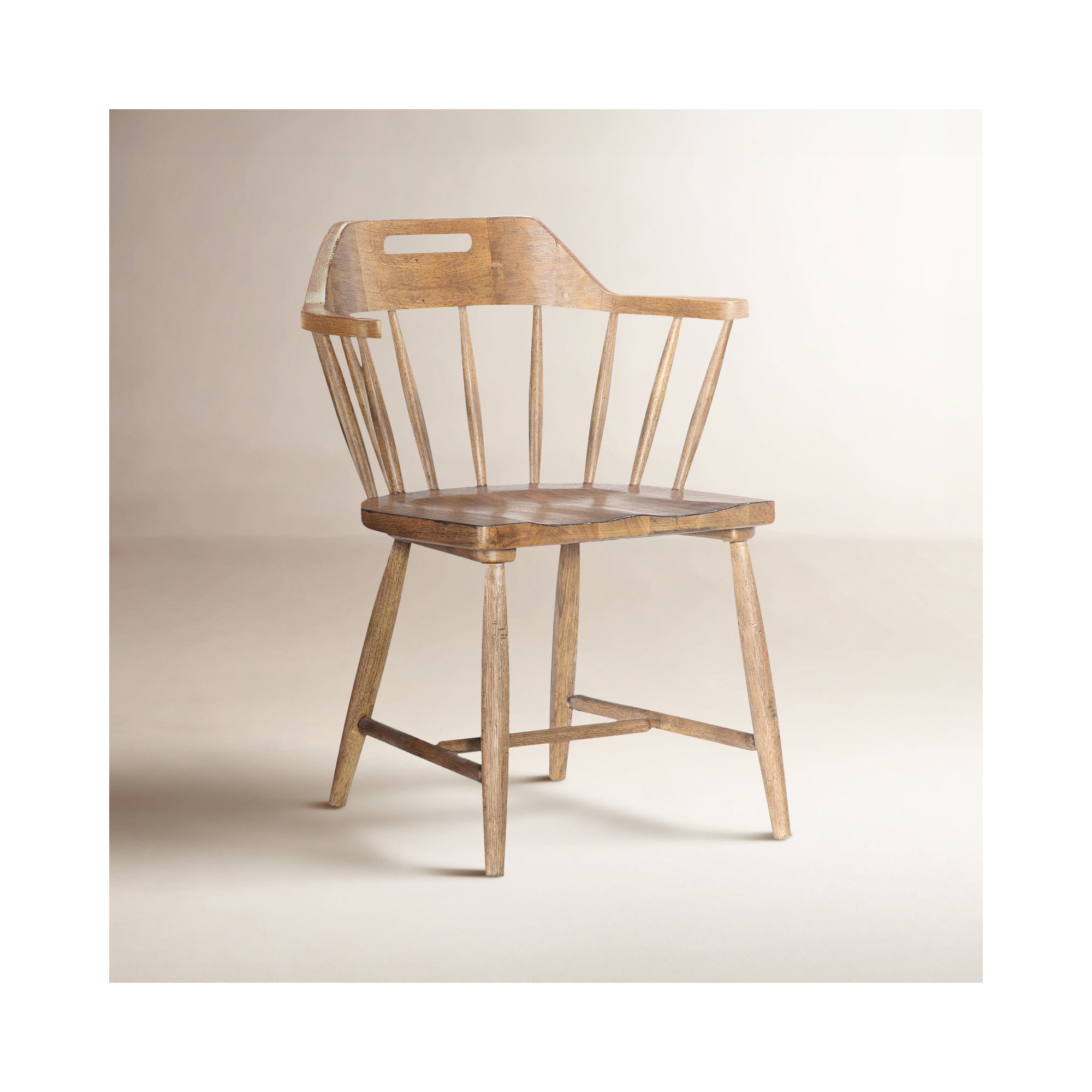 Country Living Windsor Arm Chair 2, Brown