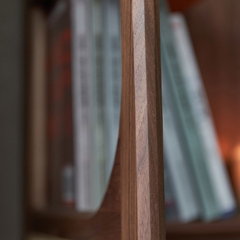 Vintage European Corner Bookcase | Stylish Storage