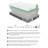 12" Mattress Green Tea Gel-Infused Memory Foam Hybrid Mattress, Plush Foam Pocket Coils, Mattress in a Box, Comfortable Sleep Mattress-1693312279