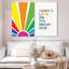 «Kids Inspirational II», ensemble de 2 reproductions sur toile par IvaCuddlyMural-927381421