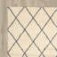 Tapis ivoire / bleu Finkle-55389869