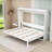 Hartzell Wooden Murphy Bed with Slats-277957673-277957672
