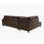 Canapé modulaire en cuir 3 pièces Kertu