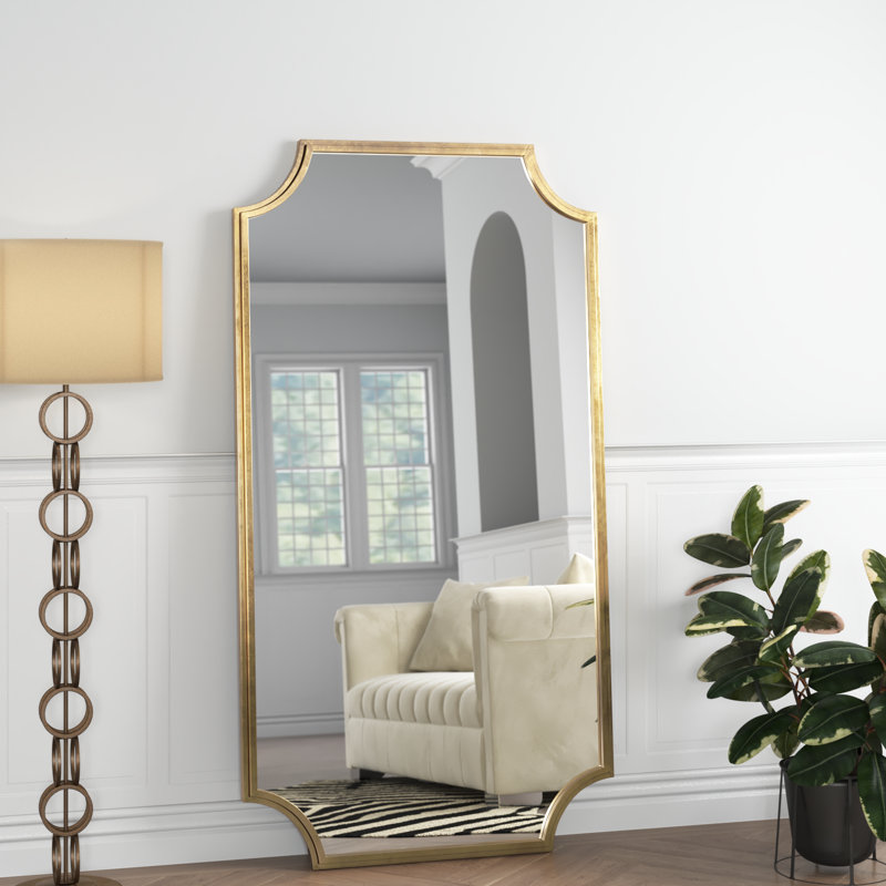 Errol Metal Floor Mirror