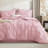 Bedsure Cal King Pintuck Bed-in-a-Bag- Teal Pinch Pleat Comforter with Sheets, Pillowcases & Shams-108919602-101518289