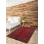 Tapis rouge foncé Magloire 5 pi 11 po x 7 pi 6 po