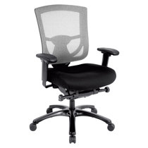 BodyMed Office Chair with Tempur-Pedic Foam – Ergonomic Office Chair –  Adjustable Seat Height – Lumbar Support – Plush Memory Foam Office Chair