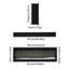 42 Inch Electric Fireplace with Remote
